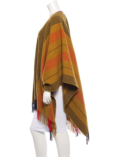 hermes poncho rocabar|Hermès Rocabar Fringe Poncho .